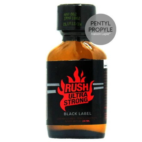 Poppers Rush Ultra Strong Black Label 24 ml