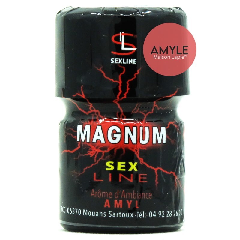 Poppers Magnum Amyle Rouge 15 ml | Boutique Maison La Pie®