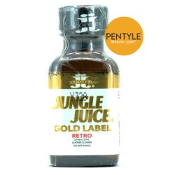 Poppers Jungle Juice Gold Label 25 ml a base de nitrite de pentyle