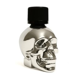 Poppers Tête de Mort Skull Argent a base de Propyl 25 ml
