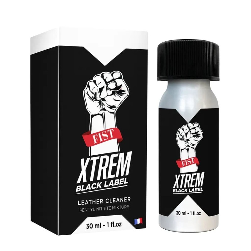 Poppers Fist Xtrem Black Label Pentyle 30 ml Poppers Fist Xtrem Black Label Pentyle 30 ml