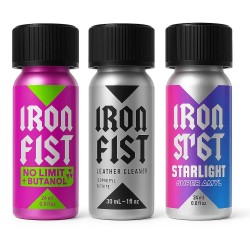 Pack 3 Poppers Iron Fist  - Maison La Pie
