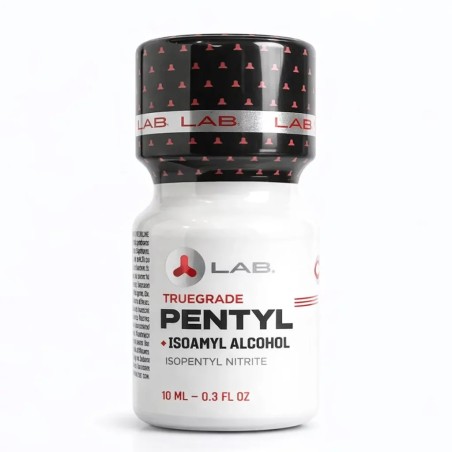 flacon en verre Poppers Lab Quality PENTYLE Isoamyl 10ml