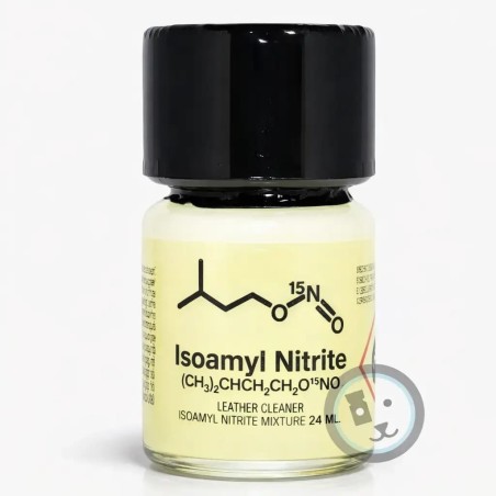 Flacon de poppers isoamyl en PVC de 24 ml