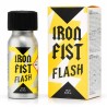 Poppers Iron Fist Flash 24 ml Pentyle – Flacon Aluminium Jaune et Noir