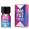 Flacon Iron Fist Starlight Mini 10 ml en aluminium violet et bleu, design compact et élégant