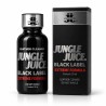 Flacon Jungle Juice Black Label 30 ml avec coffret premium noir et argent, référence iconique signée Lockerroom