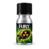 flacon de poppers fury violet amyl et propyl dans son flacon en alu
