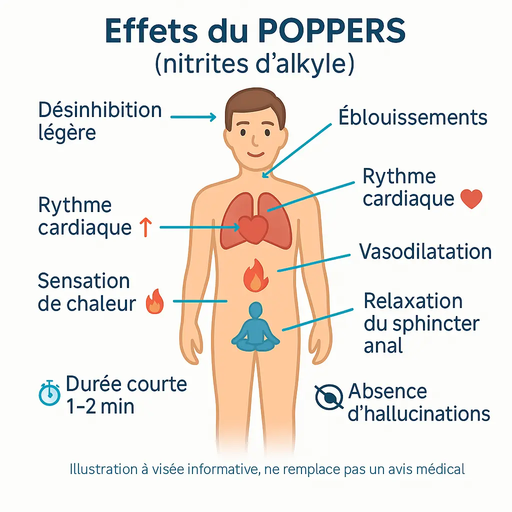 effet du poppers